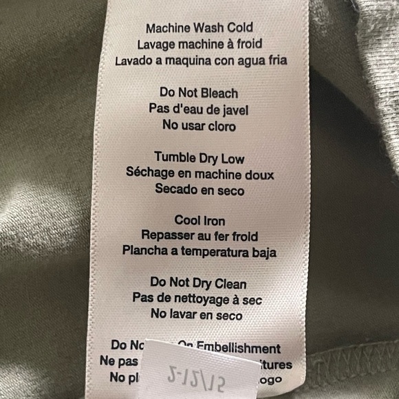 Merrell Womens Size M Short Sleeve Forever Wild Khaki Green T-Shirt Cotton Top - Picture 3 of 7